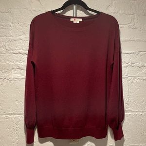 Boden sweater medium in burgundy.